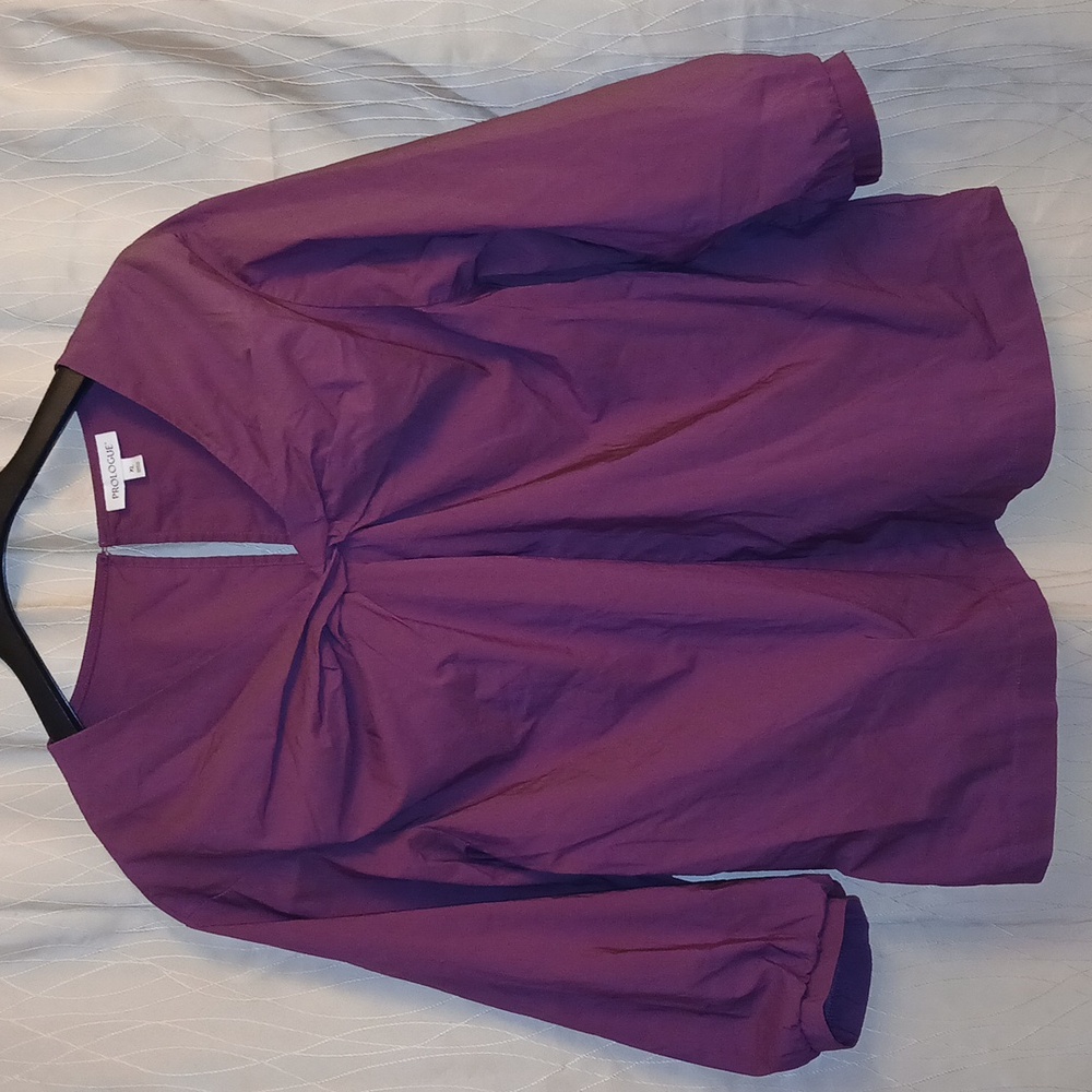 Prologue Women's Purple‎ Top Size XL